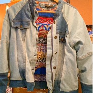 vintage acid wash jean jacket